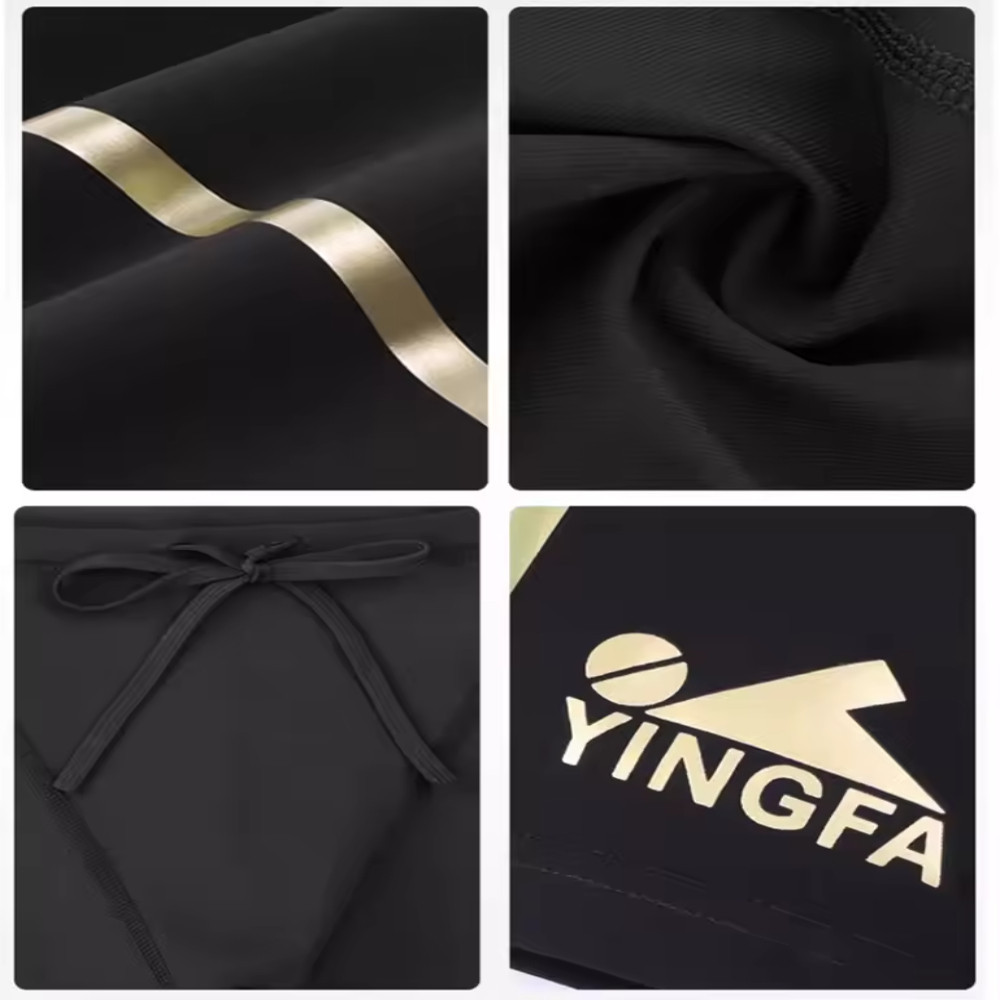 Yingfa Male Competition Jammer 9670 -Black Gold