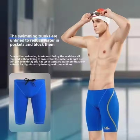 Yingfa Male Competition Jammer 9672 -Royal Gold