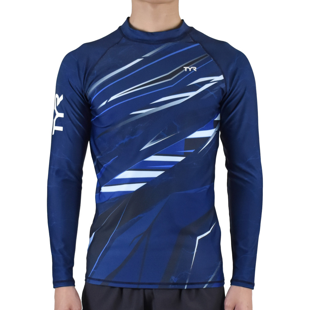 TYR Camber Men's Long Sleeve Rashguard