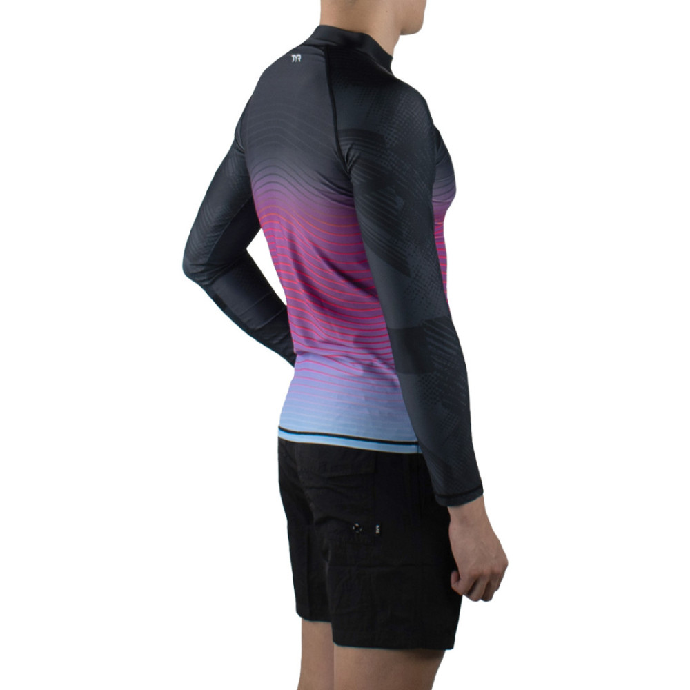 TYR Quatro Men's Long Sleeve Rashguard