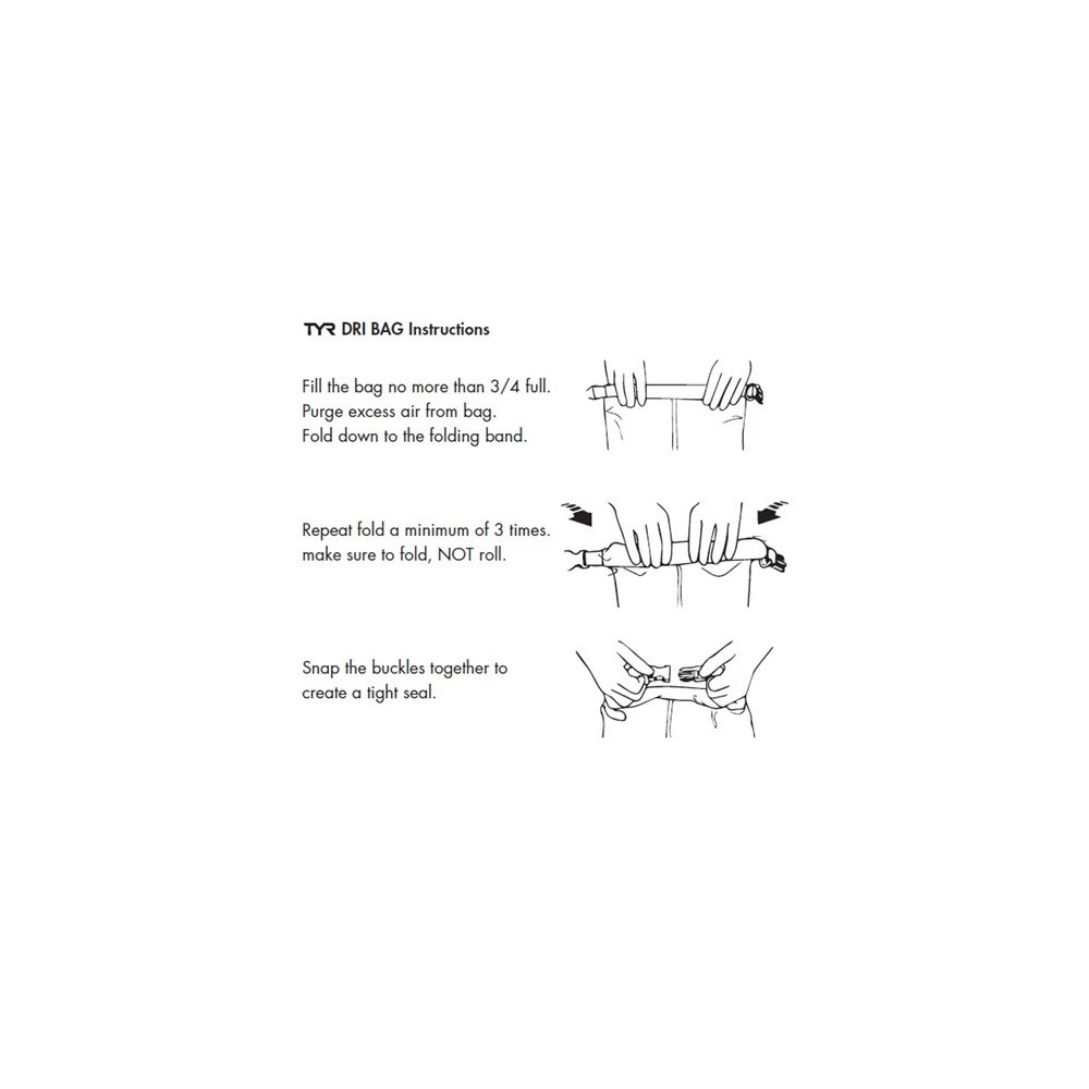 TYR Dri-Bag 5L For Swimming / Water Sports / Camping Activity