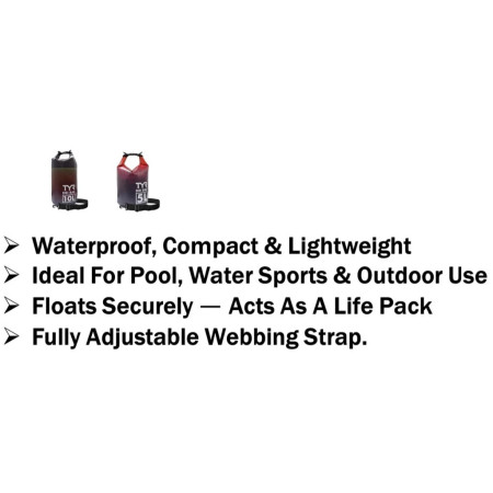 TYR Dri-Bag 10L For Swimming / Water Sports / Camping Activity