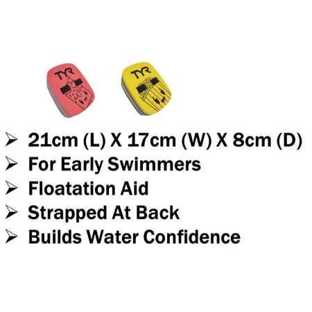 TYR Kid's Back Float for Kids and Children
