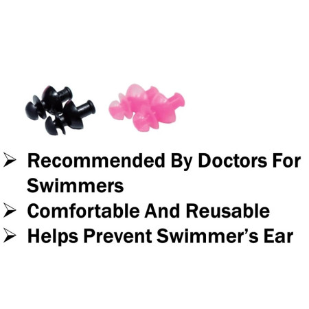 TYR Soft Silicone Ear Plugs for Swimming