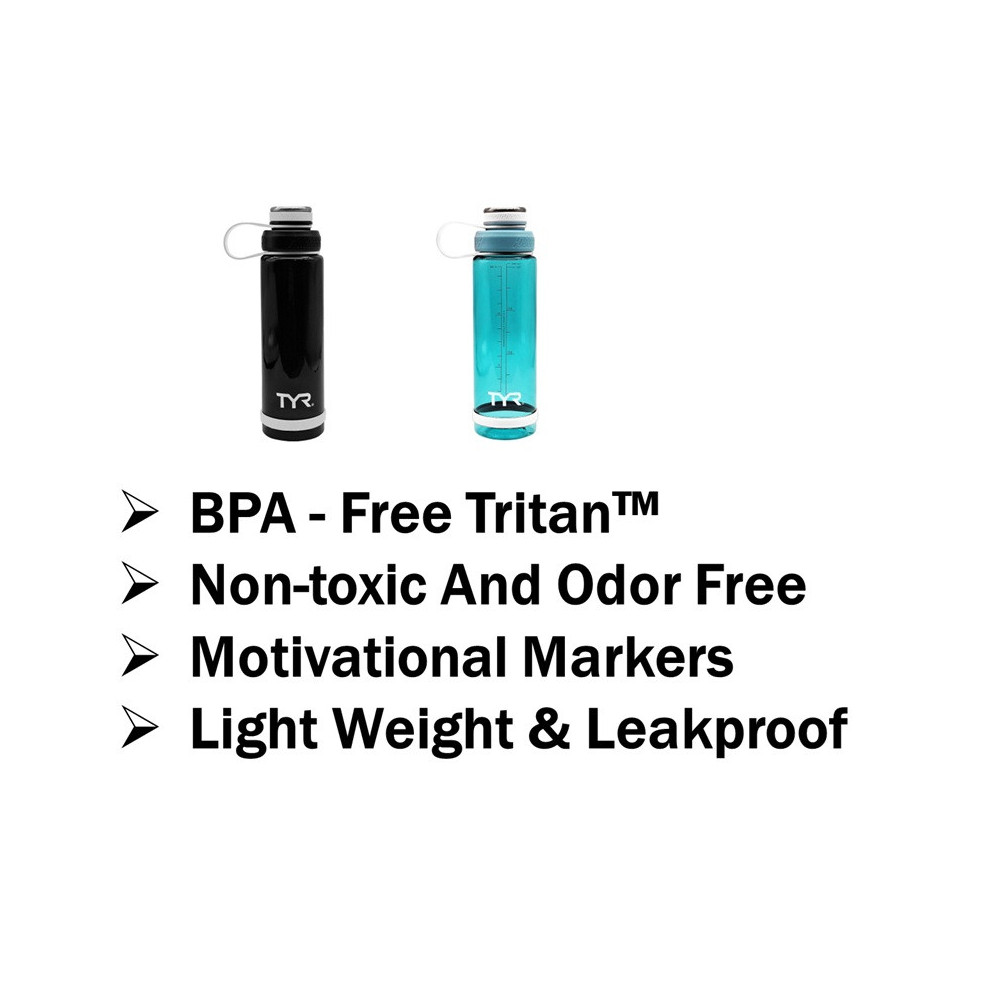 TYR Water Bottle 760ml - BPA-Free Tritan™