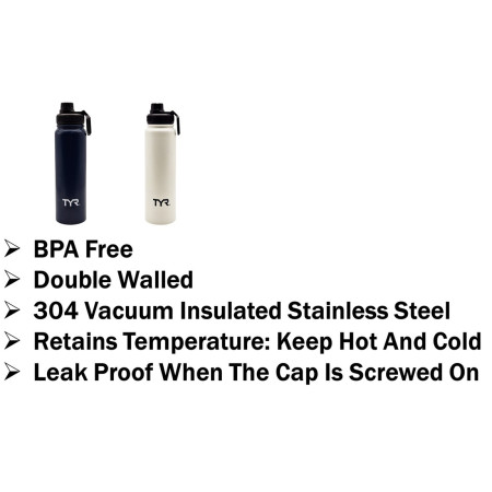 TYR Thermal Water Bottle - 800ml