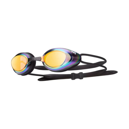 TYR Black Hawk Racing Mirrored - 223 Gold Metal Rainbow