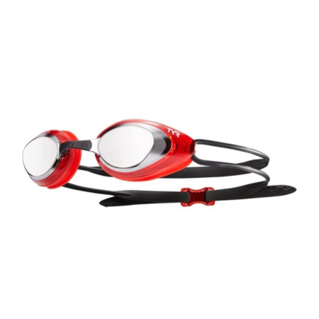 TYR Black Hawk Racing Mirrored - 717 Silver/Red
