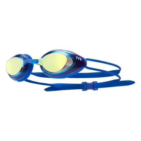 TYR Black Hawk Racing Mirrored - 755 Gold / Royal