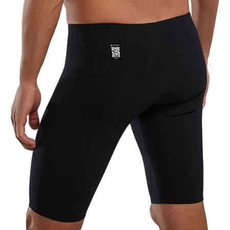 TYR Shockwave Solid High Waist Tech Suit - 022 Black Black