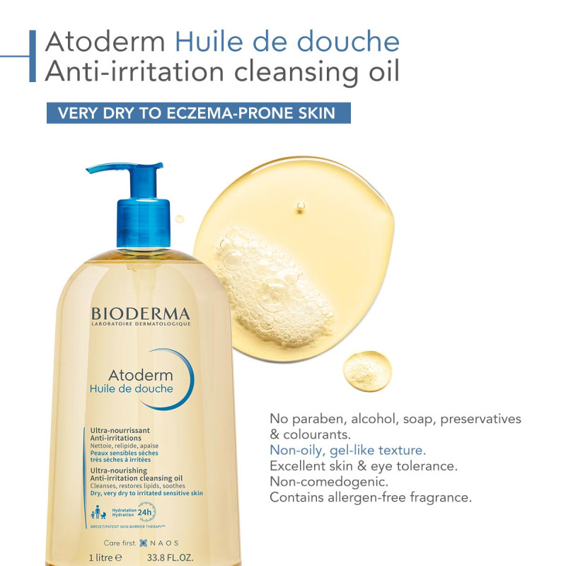 Bioderma Atoderm Huile de douche 100ML