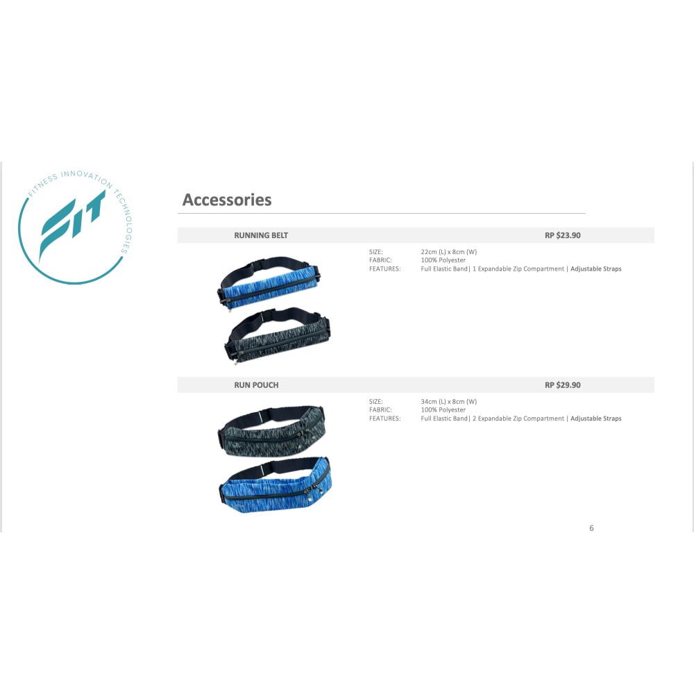 Running Belt with Adjustable Strap | FIT