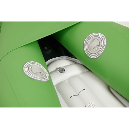 Aqua Marina Betta-412 Recreational Kayak - 2 person. Inflatable deck. Kayak paddle set included