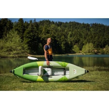 Aqua Marina Betta-312 Recreational Kayak - 1 person. Inflatable deck. Kayak paddle included.