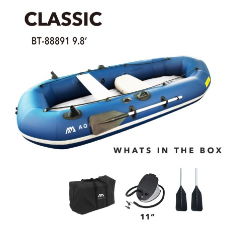 Aqua Marina CLASSIC  Advanced Fishing Boat with electric motor mount