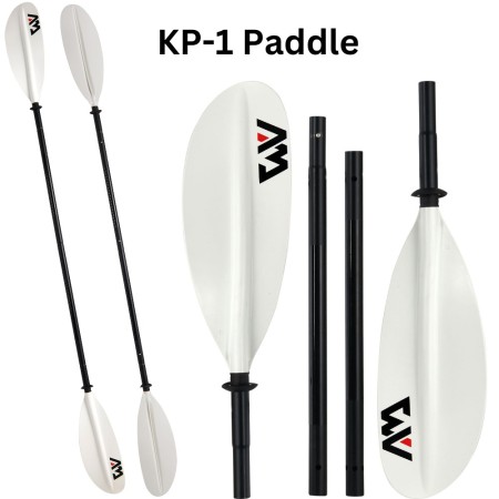 Aqua Marina KP-1 Aluminum Kayak Paddle  (4 sections)