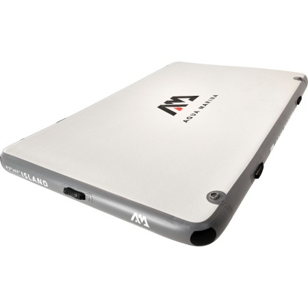 Aqua Marina ISLAND- Inflatable Air Platform 2.5m x 1.6m x15cm Thickness (high pressure hand pump included)