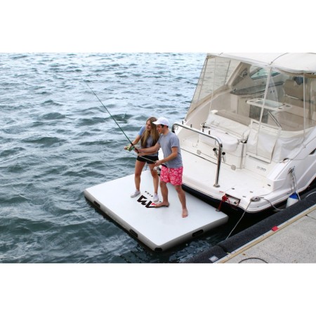 Aqua Marina ISLAND- Inflatable Air Platform 2.5m x 1.6m x15cm Thickness (high pressure hand pump included)
