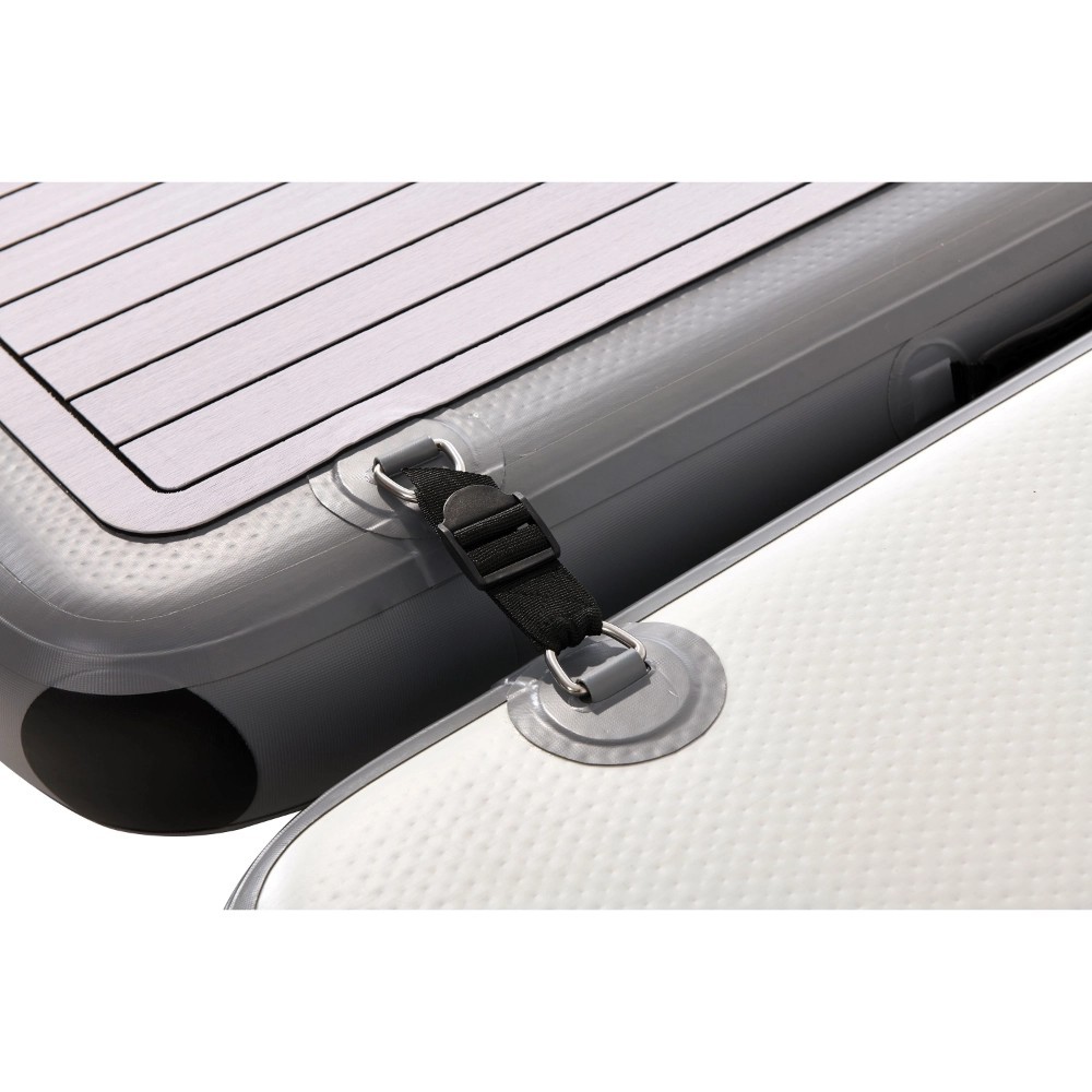 Aqua Marina ISLAND+ - Inflatable Air Platform 2.5 x 1.6m x15cm, with EVA footpad (high pressure hand pump included)