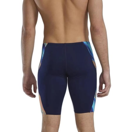TYR Men's Riptidal Jammer - 435 Teal Orange