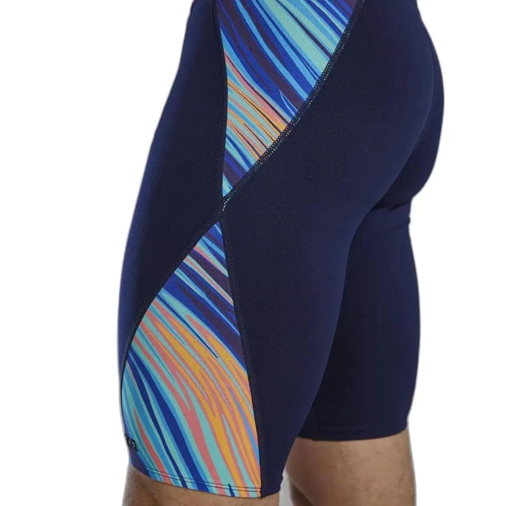 TYR Men's Riptidal Jammer - 435 Teal Orange