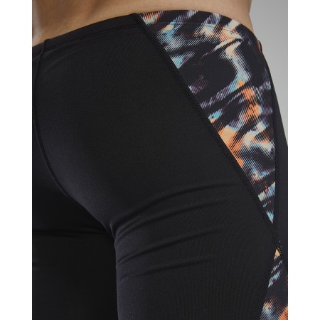 TYR Durafast Elite® Men's Validus Blade Splice Jammer - 957 Orange Aqua Black