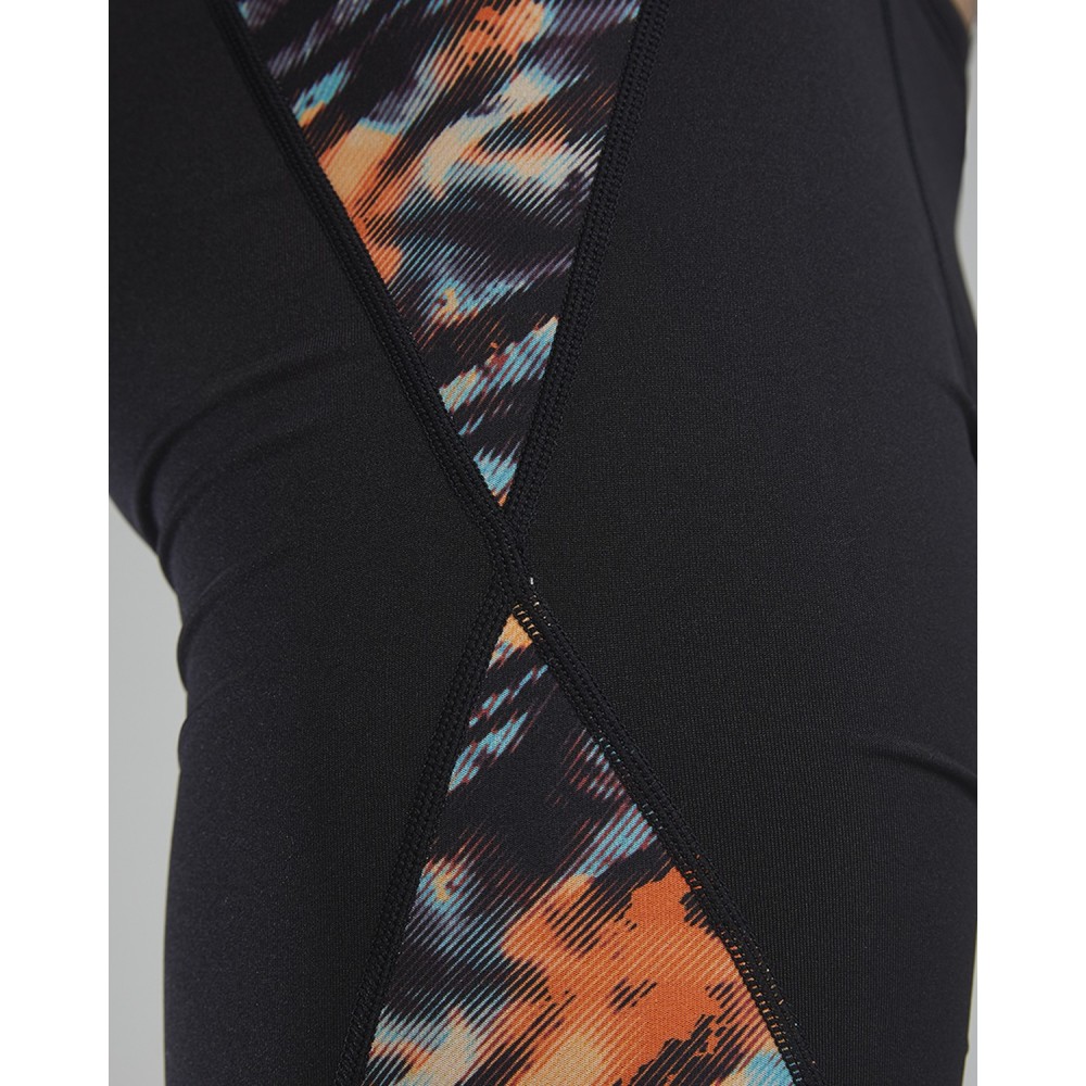 TYR Durafast Elite® Men's Validus Blade Splice Jammer - 957 Orange Aqua Black