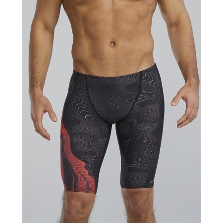 TYR Durafast Elite® Men's Firestorm All Over Jammer - 160 Met Fire