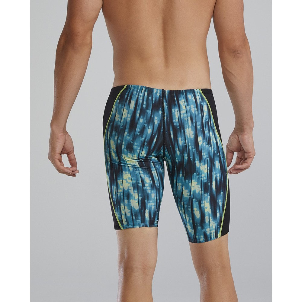 TYR Durafast Elite® Men's Neo Blade Splice Jammer - 916 Blue Teal Green