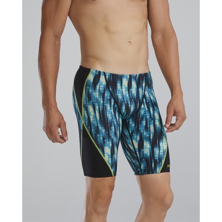 TYR Durafast Elite® Men's Neo Blade Splice Jammer - 916 Blue Teal Green