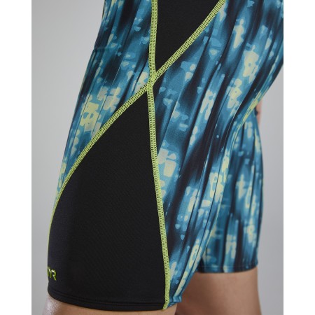 TYR Durafast Elite® Men's Neo Blade Splice Jammer - 916 Blue Teal Green