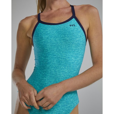 TYR Durafast Elite® Women's Lapped Diamondfit Swimsuit - 342 Teal