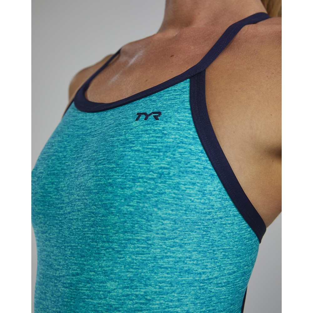 TYR Durafast Elite® Women's Lapped Diamondfit Swimsuit - 342 Teal