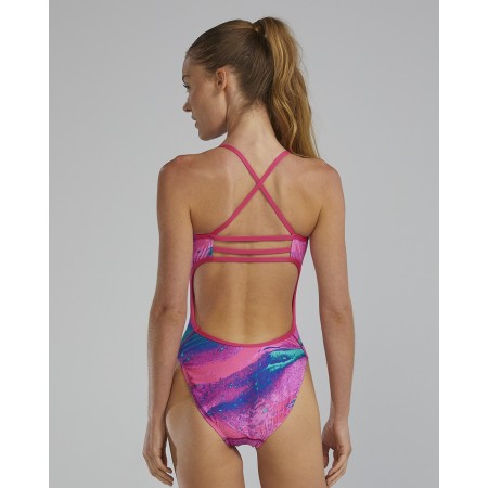 TYR Durafast Elite® Women's Diffusion Trinityfit Swimsuit - 233 Plasma