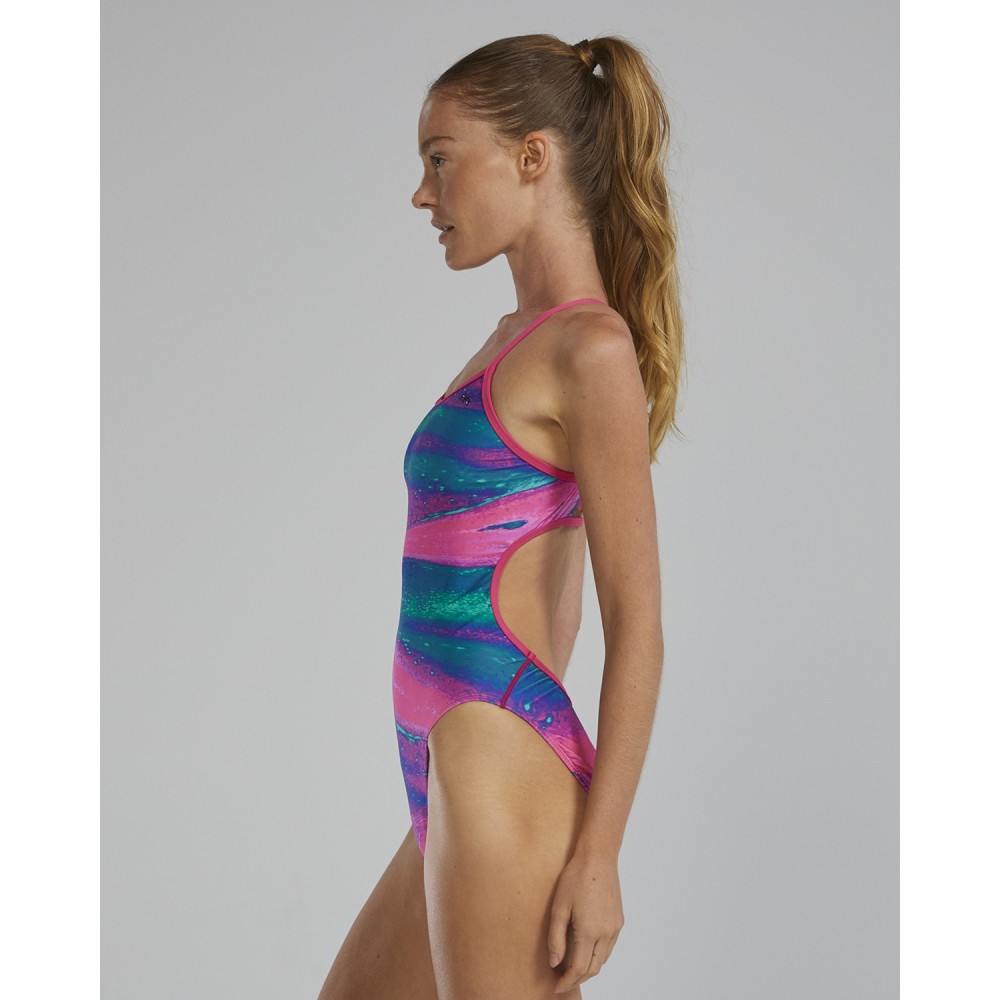 TYR Durafast Elite® Women's Diffusion Trinityfit Swimsuit - 233 Plasma