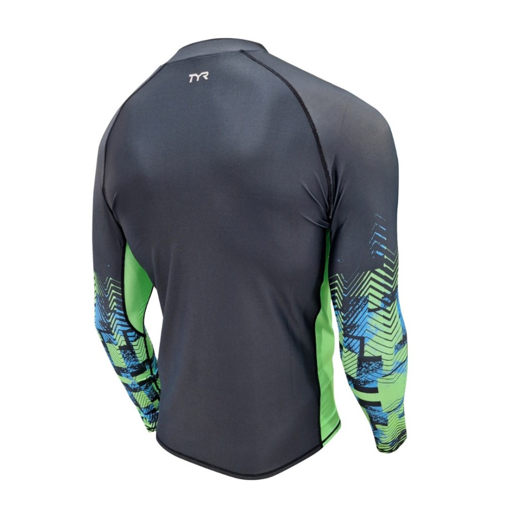 TYR Zenith Men's Long Sleeve Rashguard