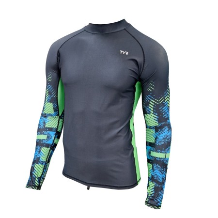 TYR Zenith Men's Long Sleeve Rashguard