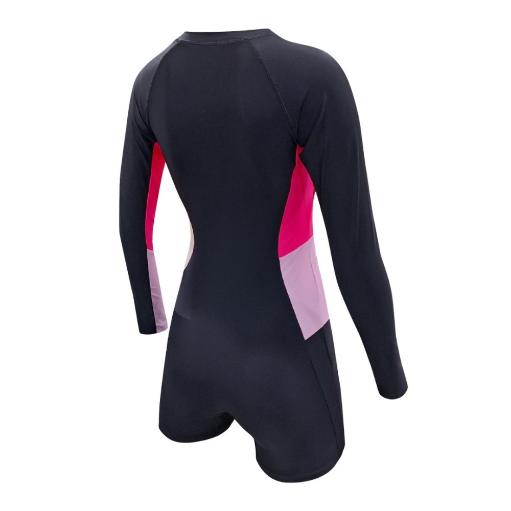 TYR Solid Long Sleeve Front Zip Suit