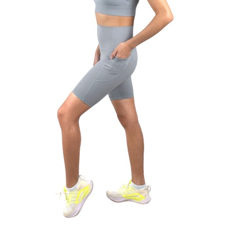 FIT Marin 8" Mid Short Tights 80 Pale Grey