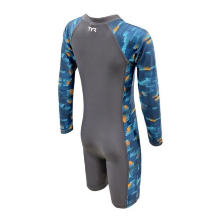TYR Astro Junior Long Sleeve UV Suit - 22 Teal