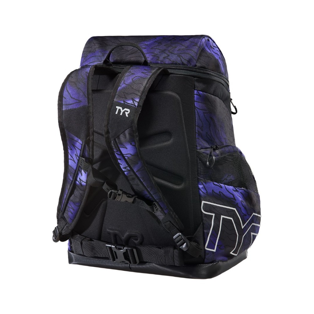 TYR Alliance 45L Backpack Hoobori -  074 Smoke Black | Aqua Fitness Global
