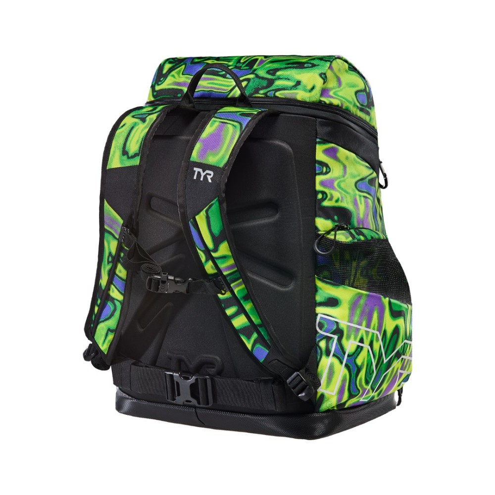 TYR Alliance 45L Backpack Lime - 697 Lime Multi | Aqua Fitness Global