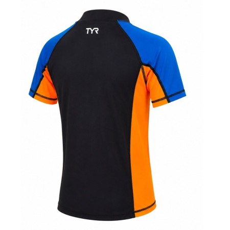 TYR Junior Short Sleeve Rashguard for swimming