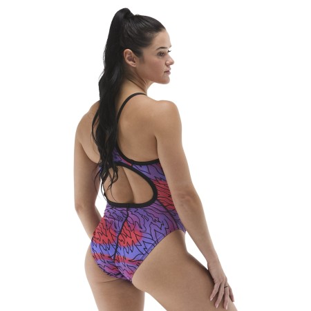 TYR  Durafast Elite® Women's Hodori Diamondfit Swimsuits - 808 Orange Purple