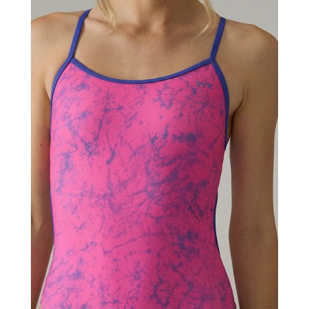 TYR Durafast Elite® Women's Zephyr Trinityfit Swimsuit - 677 Pink Royal