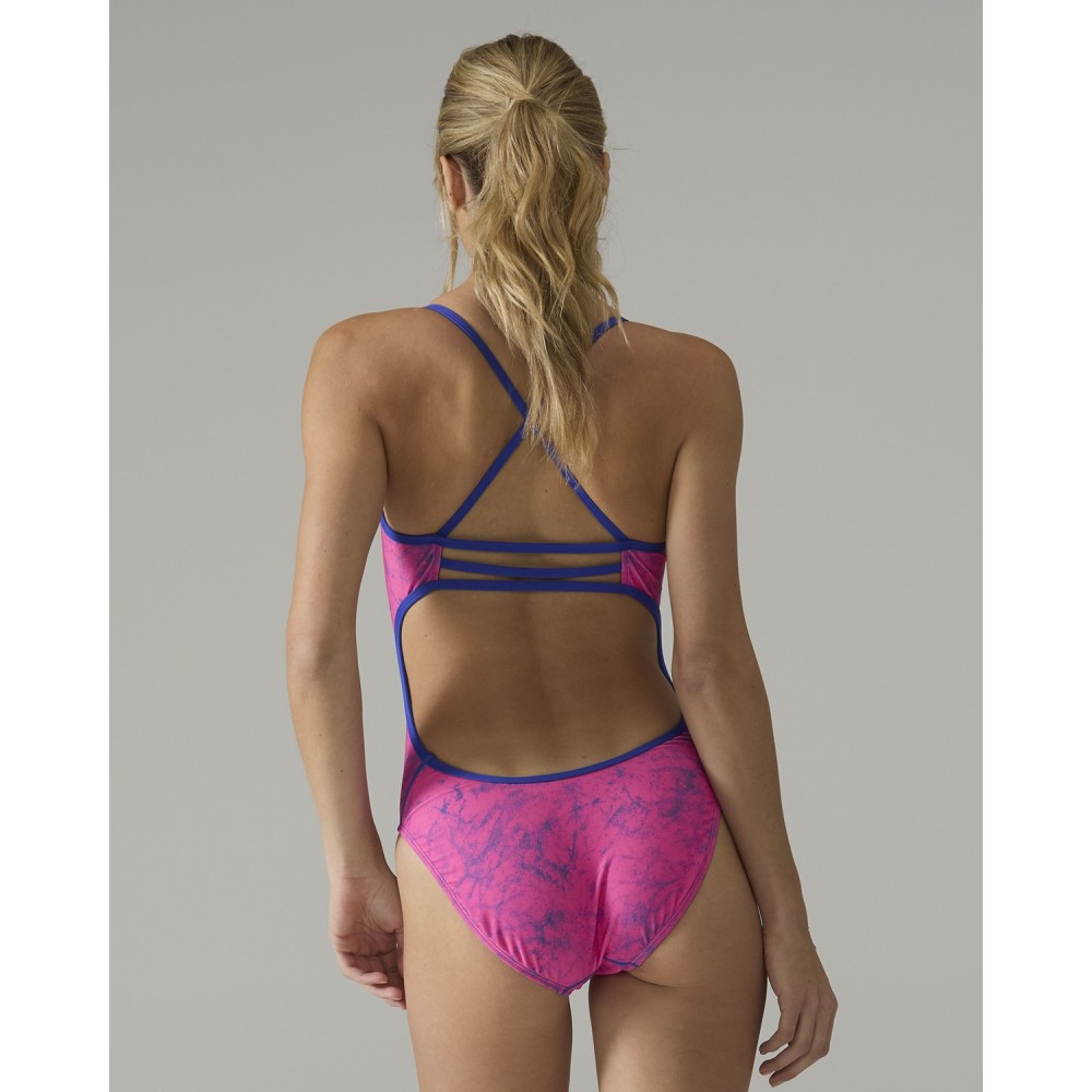 TYR Durafast Elite® Women's Zephyr Trinityfit Swimsuit - 677 Pink Royal