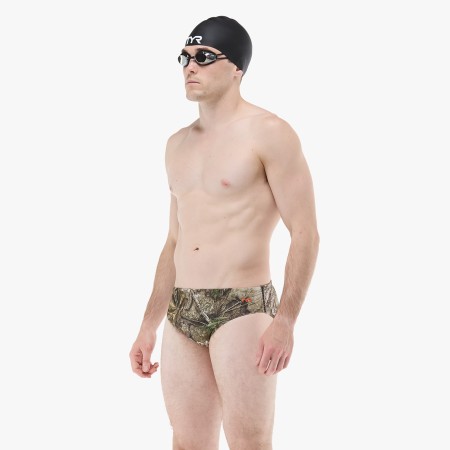 TYR Durafast Elite® Men's RealTree APX Brief Swimsuit - 290 Camo
