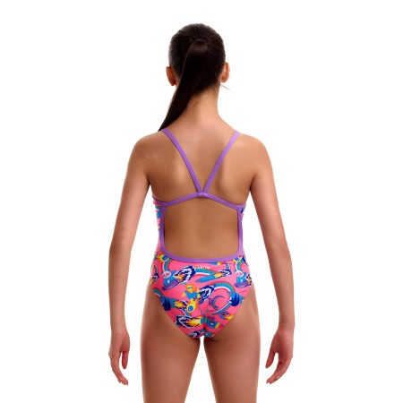 Funkita Girls Single Strap One Piece  Sweet Surfers| Aqua Fitness Global