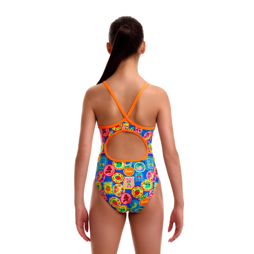 Funkita Girl's Diamond Back One Piece - Five Serves | Aqua Fitness Global