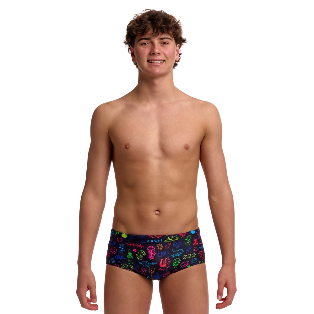 Funky Trunks Boys Sidewinder - Doodles | Aqua Fitness Global